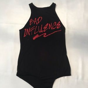 Windsor black body suit (bad influence)